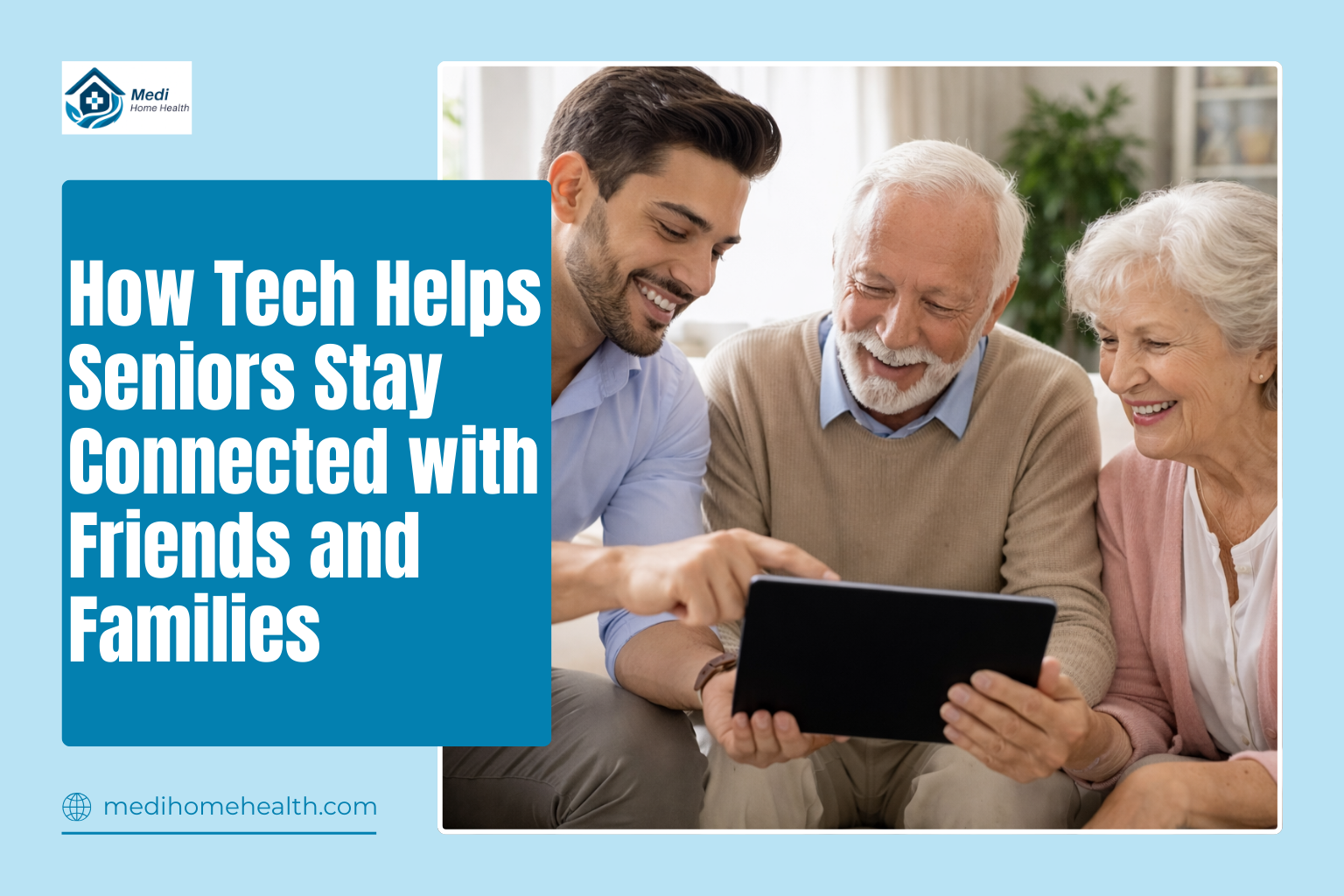 Explore how digital tools help seniors stay socially connected, reduce isolation, and maintain relationships in today’s digital age.