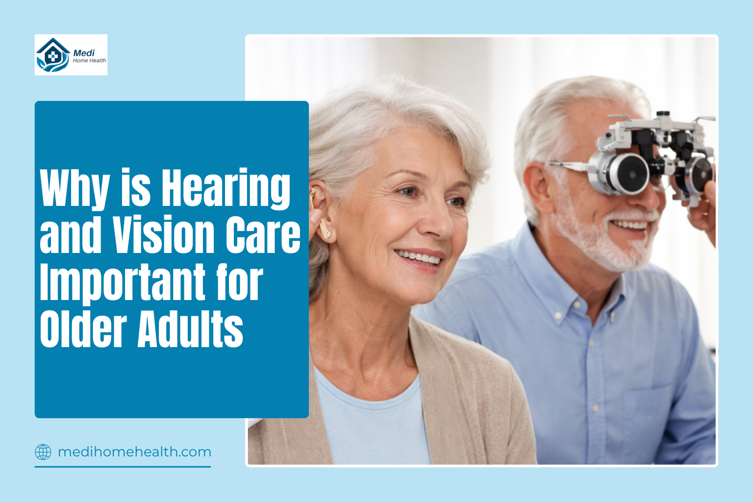 Why is Hearing and Vision Care Important for Older Adults