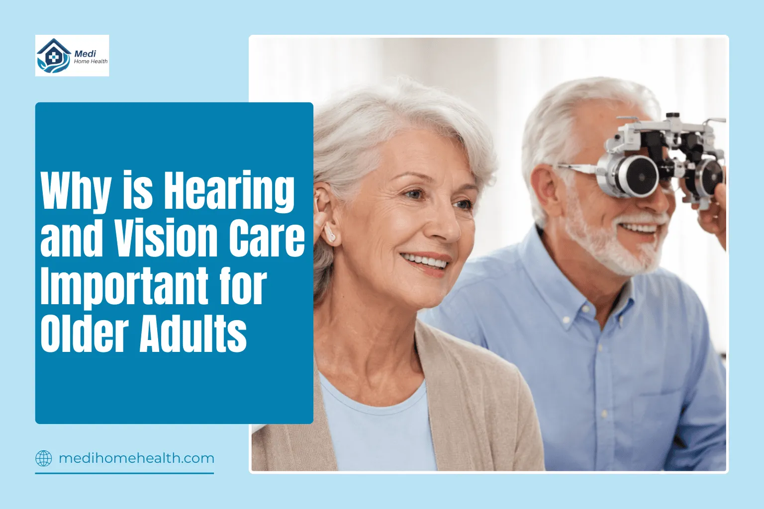 Why is Hearing and Vision Care Important for Older Adults