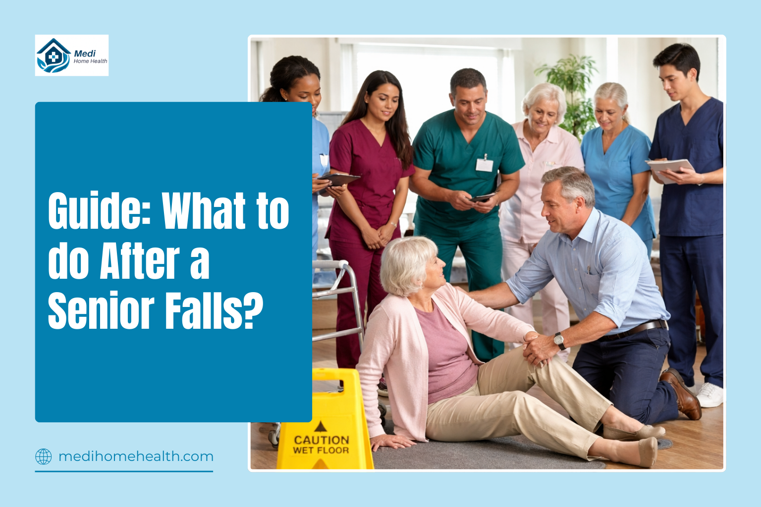 Guide: What to do After a Senior Falls?
