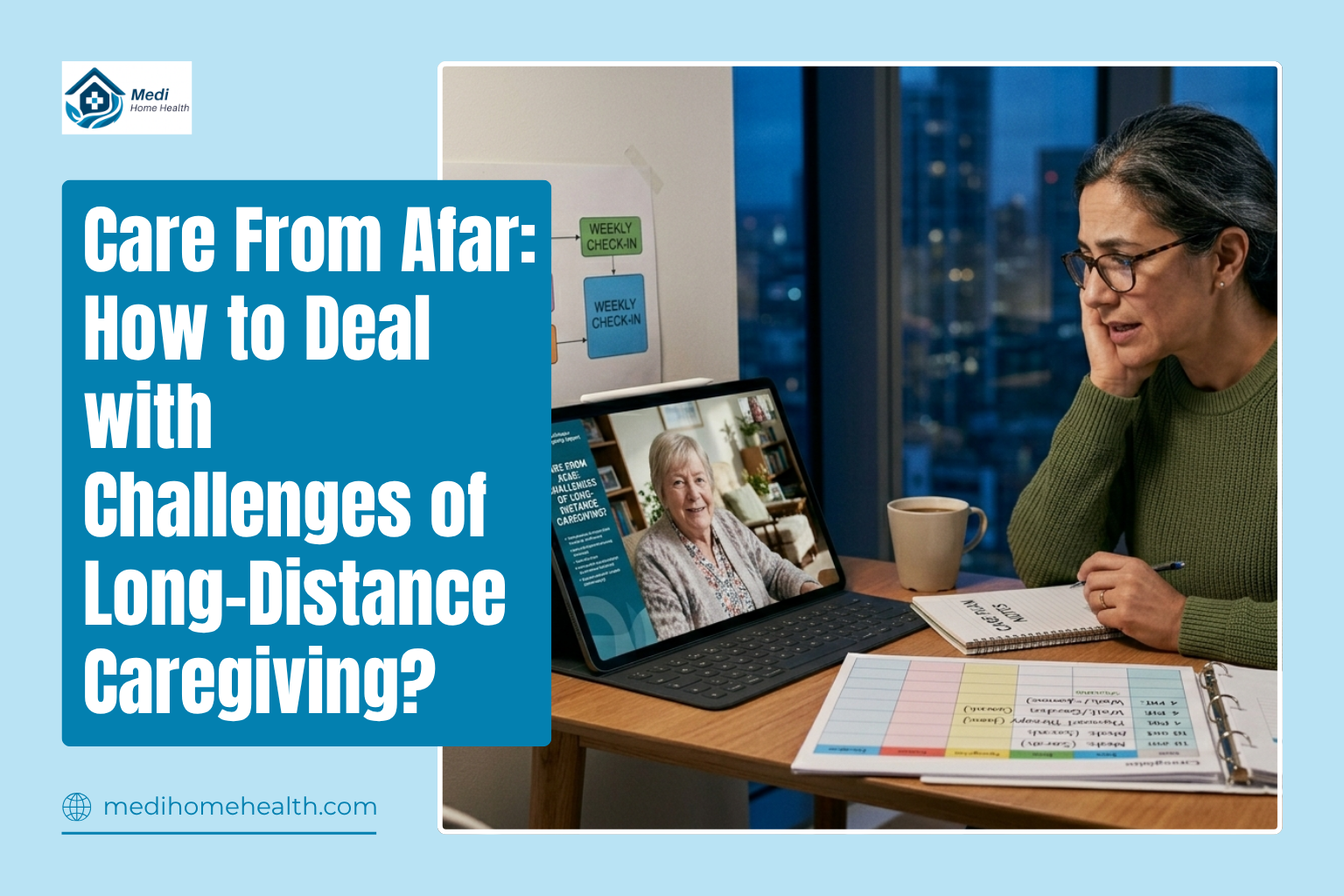Care From Afar: How to Deal with Challenges of Long-Distance Caregiving?