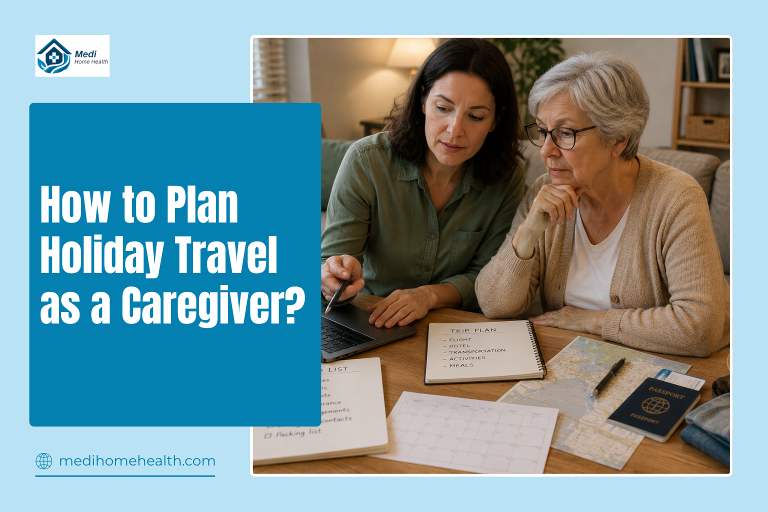 How to Plan Holiday Travel as a Caregiver?