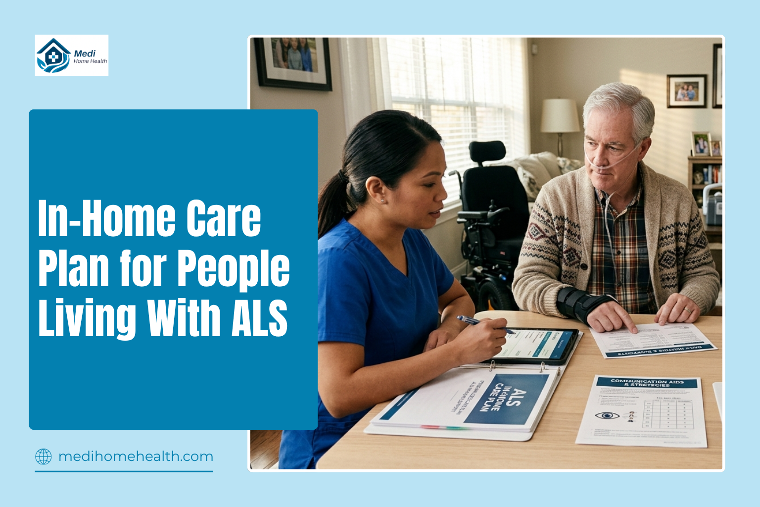 In-Home Care Plan for People Living With ALS