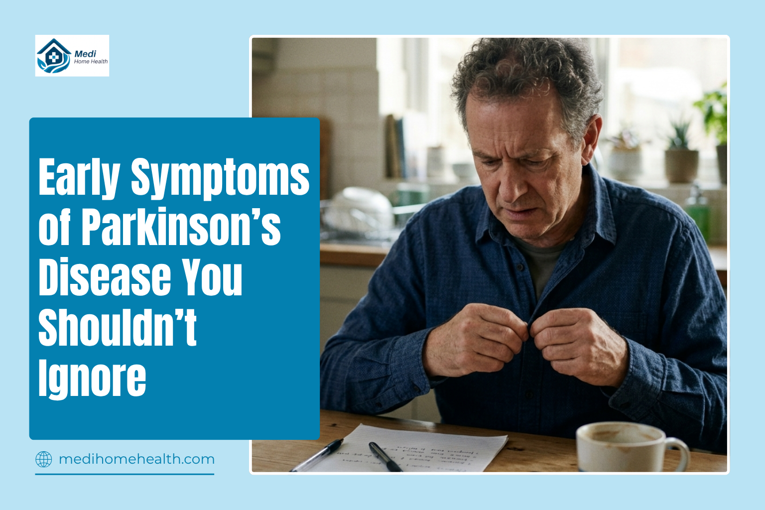 Early Warning Signs of Parkinson’s Disease in Elders