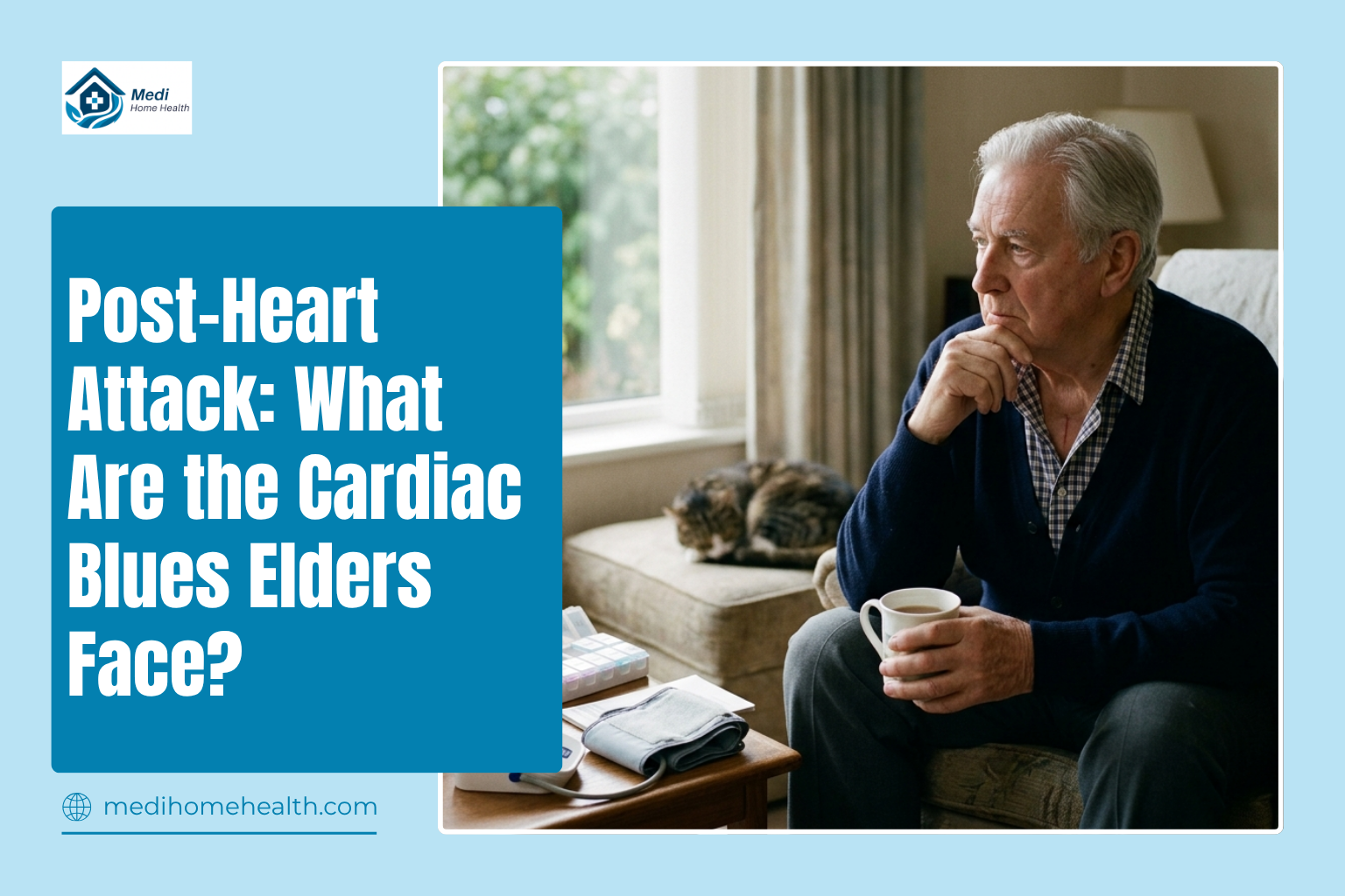 Post-Heart Attack: What Are the Cardiac Blues Elders Face?