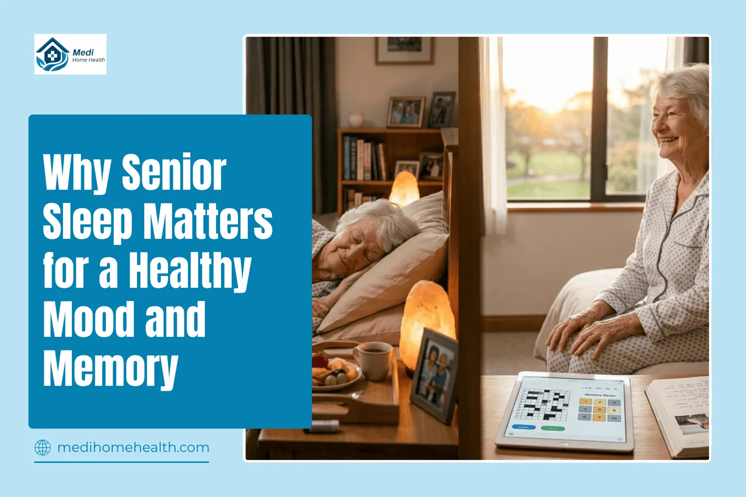 Why Senior Sleep Matters for a Healthy Mood and Memory