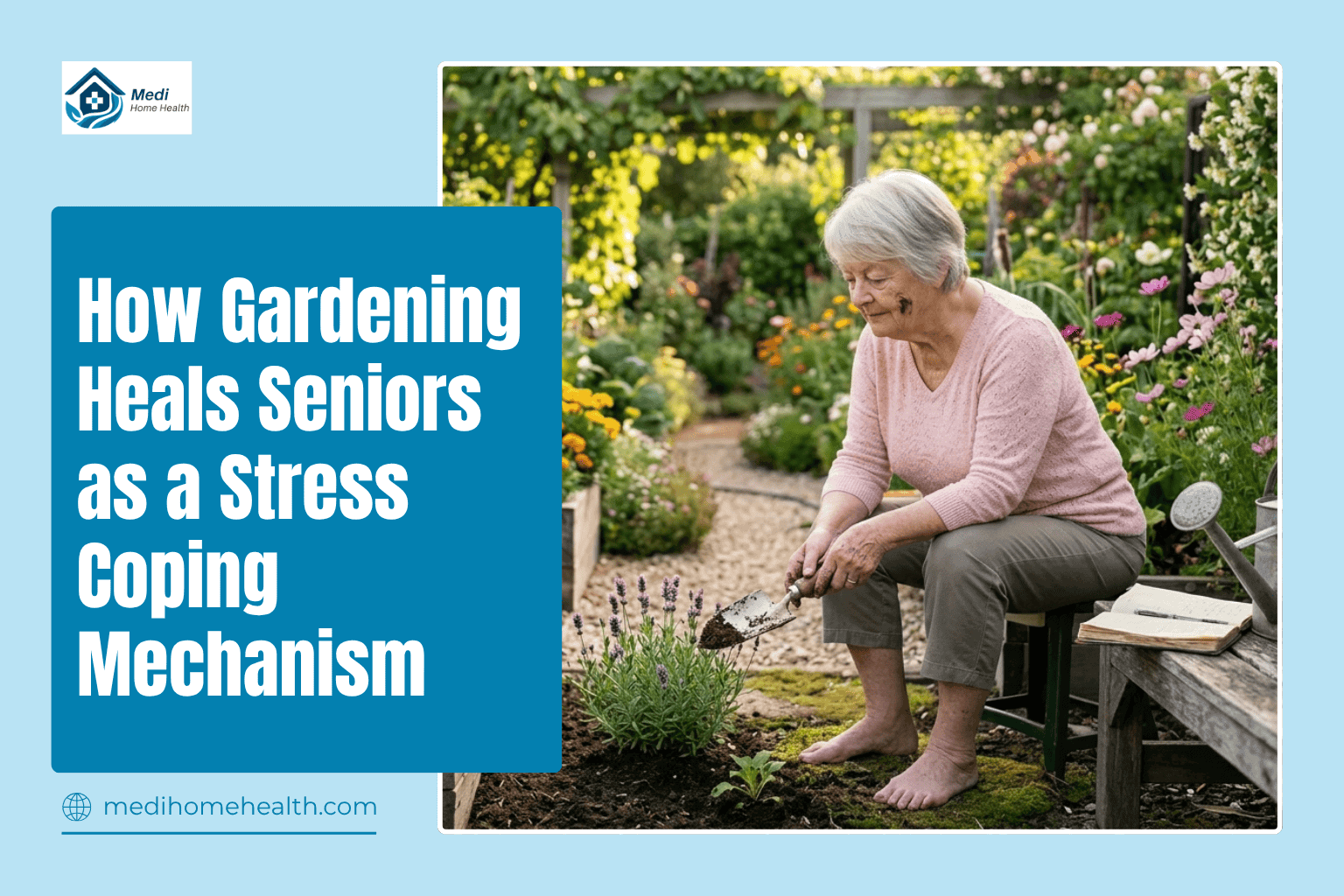 How Gardening Heals Seniors as a Stress Coping Mechanism