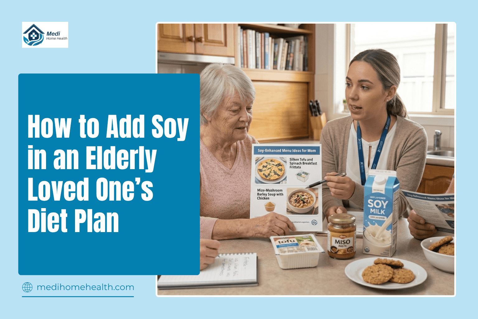 Easy Ways to Add Soy to a Senior’s Diet