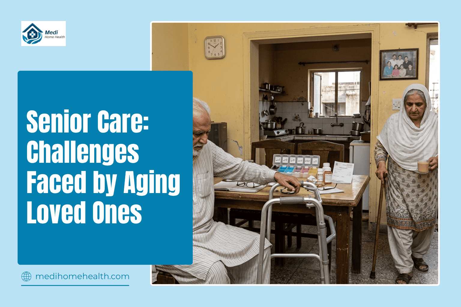 Senior Care: Challenges Faced by Aging Loved Ones