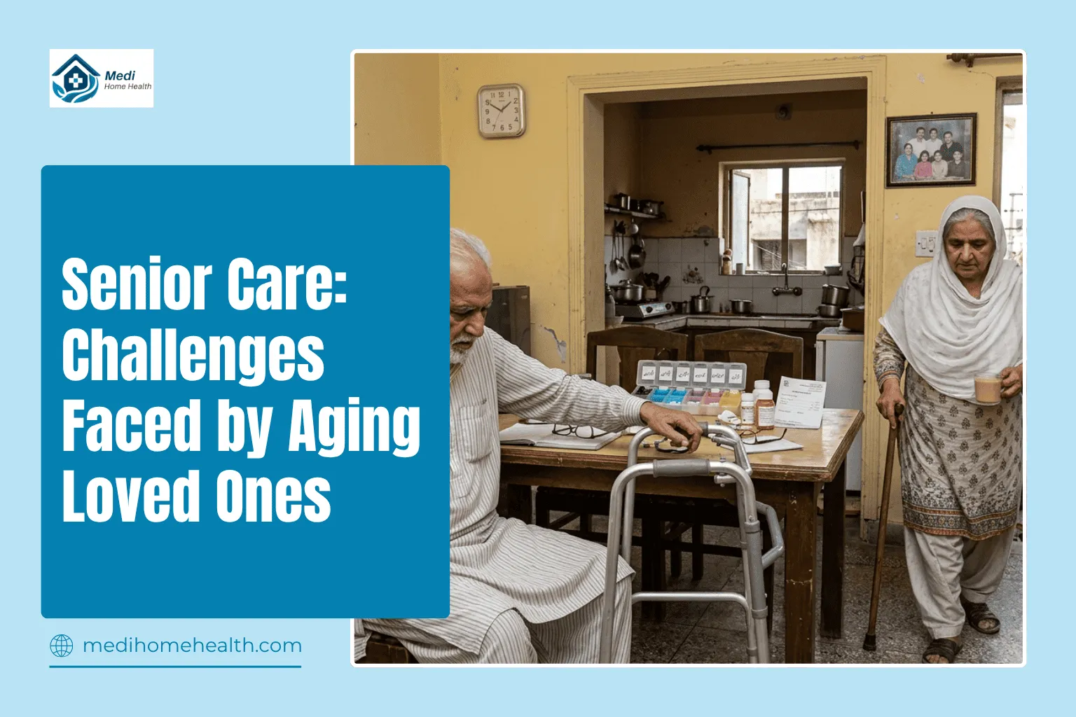 Senior Care: Challenges Faced by Aging Loved Ones