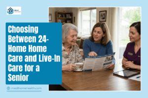 Choosing Between 24-Home Home Care and Live-In Care for a Senior