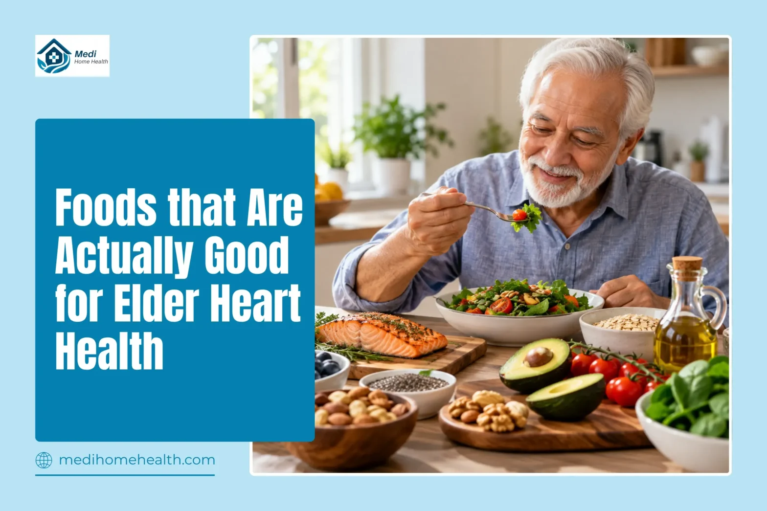 Foods that Are Actually Good for Elder Heart Health